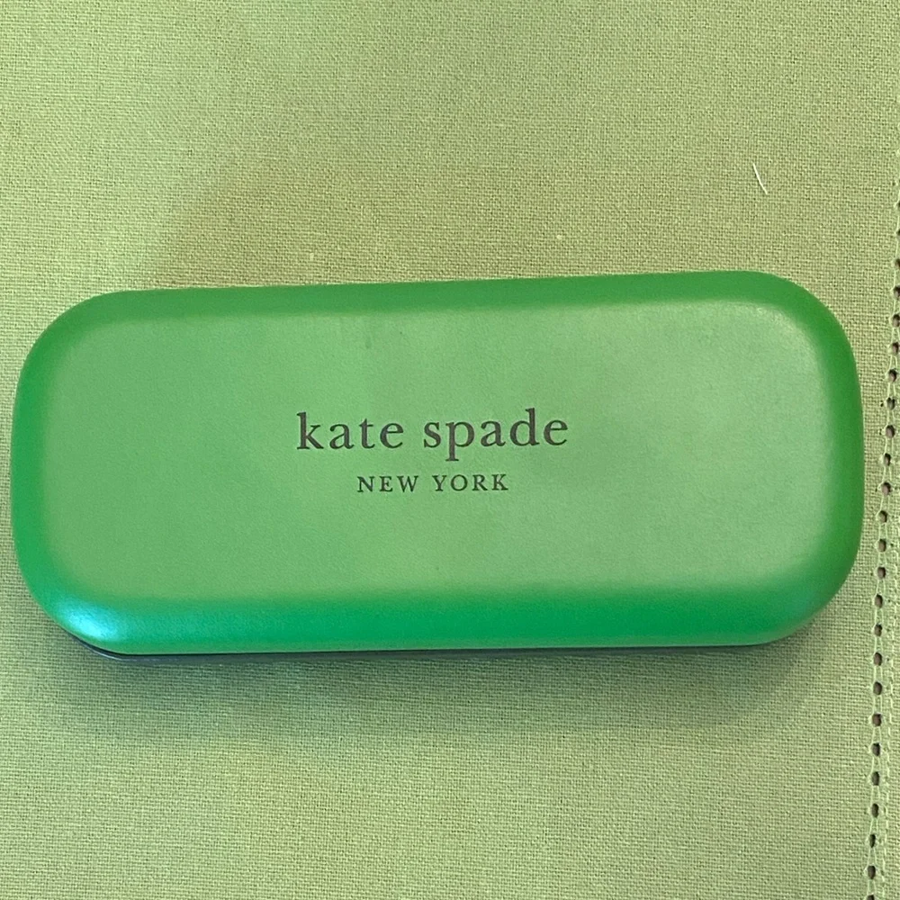 Kate Spade Vibrant Green Eyewear Case